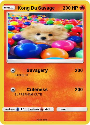Pokemon Kong Da Savage