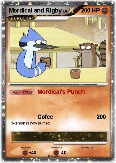 Pokemon Mordicai and Rigby