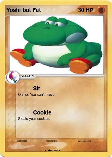 Pokemon Yoshi but Fat