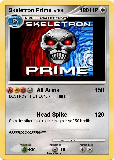Pokemon Skeletron Prime