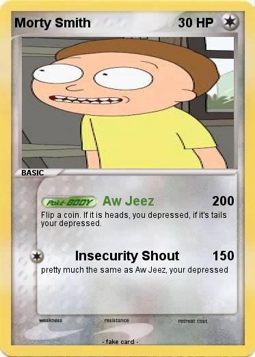Pokemon Morty Smith