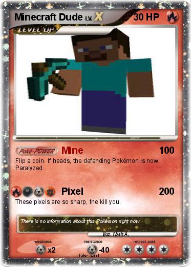 Pokemon Minecraft Dude
