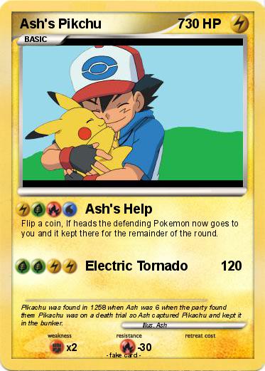 Pokemon Ash's Pikchu                     7