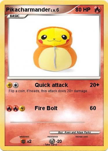 Pokemon Pikacharmander