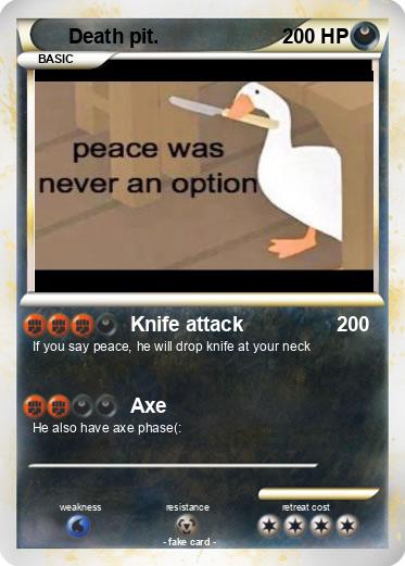 Pokemon Death pit.