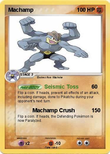 Pokemon Machamp