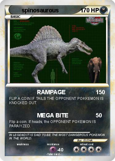 Pokemon spinosaurous