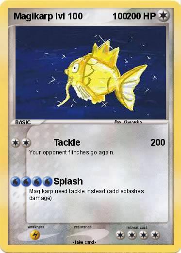 Pokemon Magikarp lvl 100            100