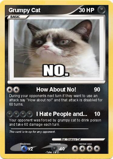 Pokemon Grumpy Cat
