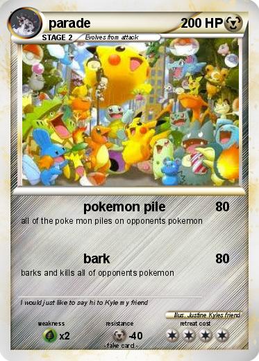 Pokemon parade