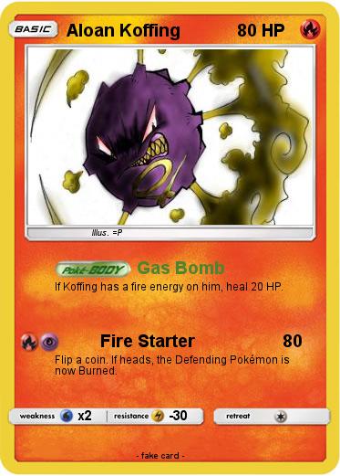 Pokemon Aloan Koffing