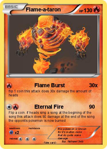 Pokemon Flame-a-taron