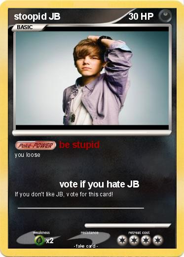 Pokemon stoopid JB