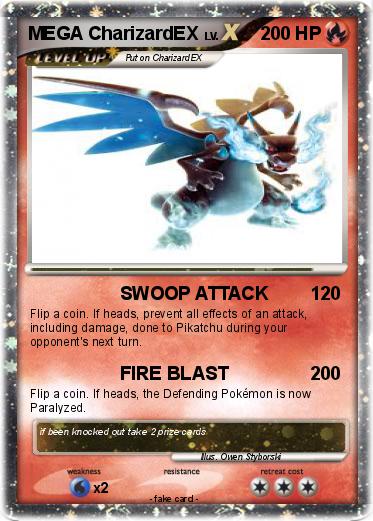 Pokemon MEGA CharizardEX