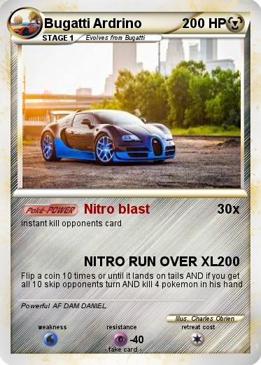 Pokemon Bugatti Ardrino