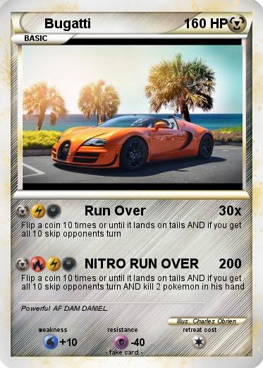 Pokemon Bugatti