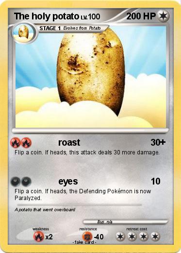 Pokemon The holy potato