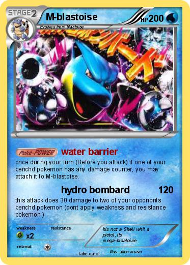 Pokemon M-blastoise