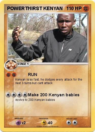 Pokemon POWERTHIRST KENYAN