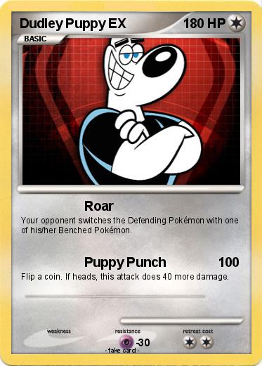 Pokemon Dudley Puppy EX
