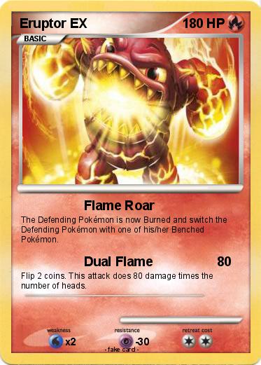 Pokemon Eruptor EX