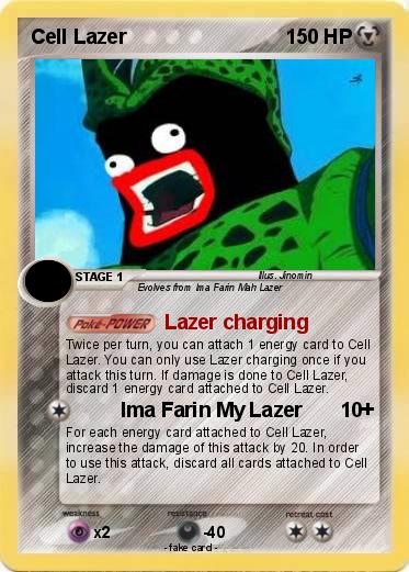 Pokemon Cell Lazer