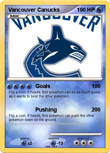 Pokemon Vancouver Canucks