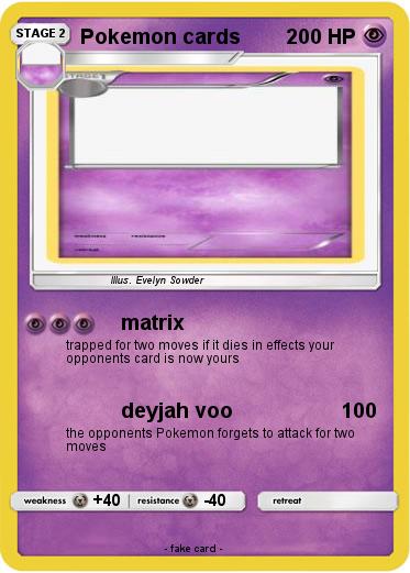 Pokemon Pokemon cards