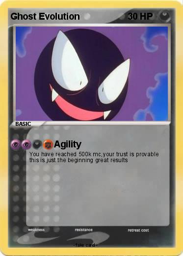 Pokemon Ghost Evolution