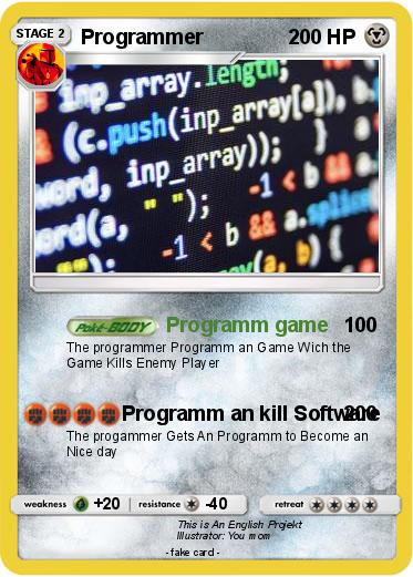 Pokemon Programmer