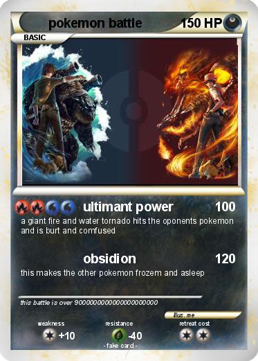 Pokemon pokemon battle