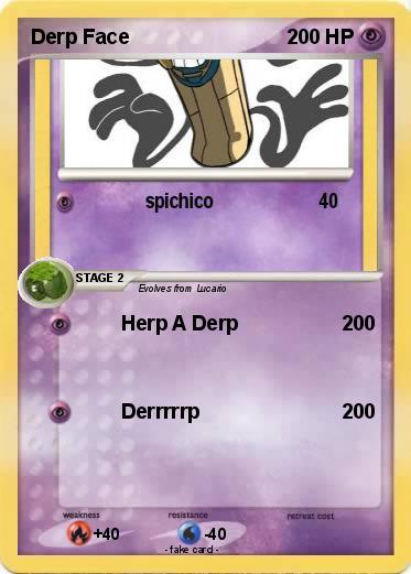 Pokemon Derp Face