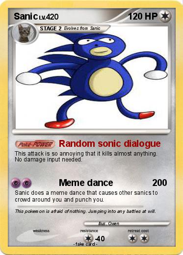 Pokemon Sanic