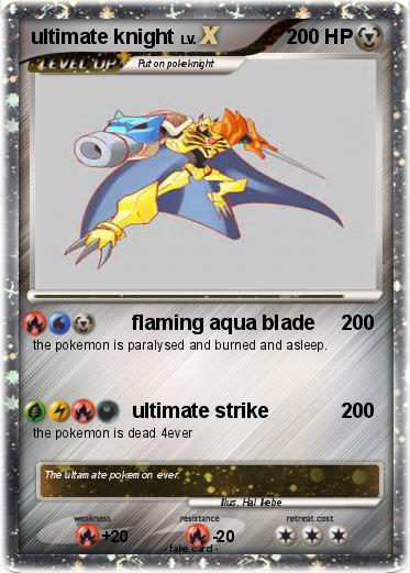 Pokemon ultimate knight