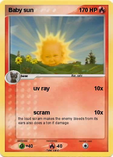 Pokemon Baby sun