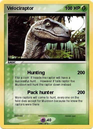 Pokemon Velociraptor
