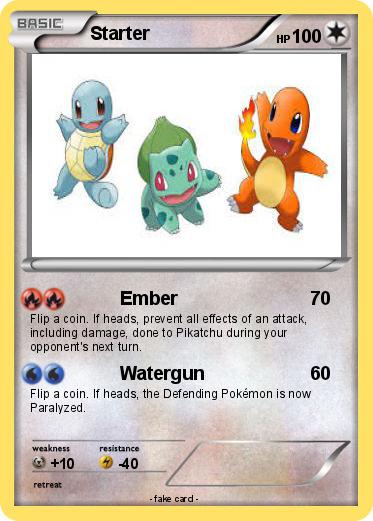 Pokemon Starter