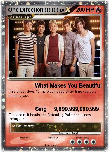 Pokemon One Direction!!!!!!!!!