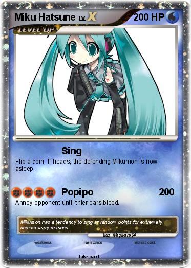 Pokemon Miku Hatsune