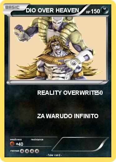 Pokemon DIO OVER HEAVEN