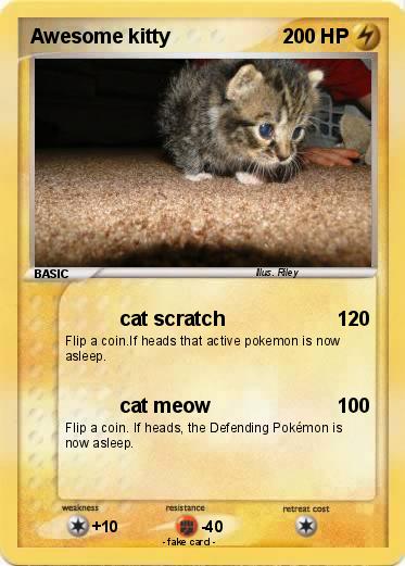 Pokemon Awesome kitty
