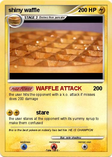 Pokemon shiny waffle