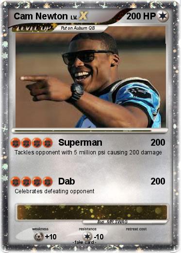 Pokemon Cam Newton