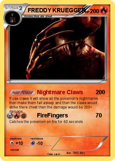 Pokemon FREDDY KRUEGGER