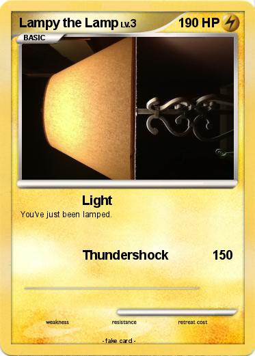 Pokemon Lampy the Lamp