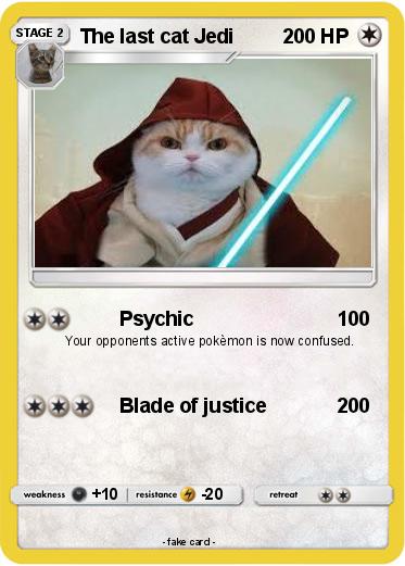 Pokemon The last cat Jedi