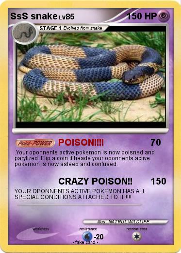 Pokemon SsS snake