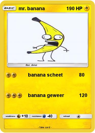 Pokemon mr. banana