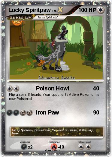Pokemon Lucky Spiritpaw
