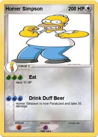 Pokemon Homer Simpson